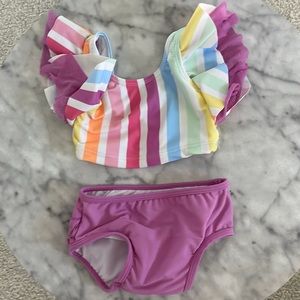 Ruffle Butts baby bathing suit - size 3-6 months - never worn
